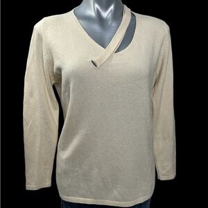 Mel & Lisa cashmere / silk vintage top